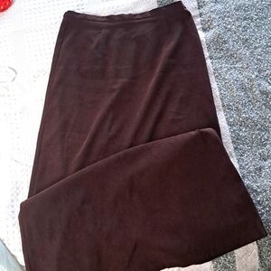 Brown vintage Maxi Skirt